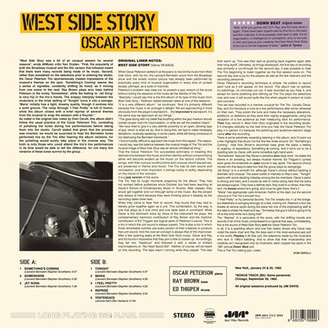 West Side Story - Vinile LP di Oscar Peterson - 2