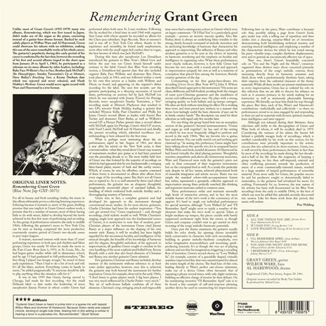 Remembering - Vinile LP di Grant Green - 2