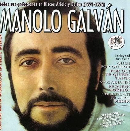Todos sus grabaciones... - CD Audio di Manolo Galvan