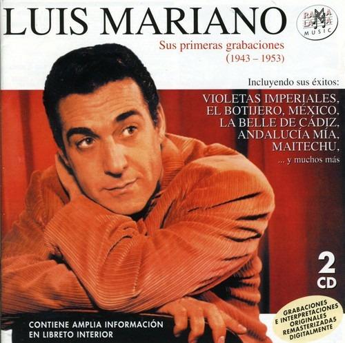 Sus Primeras Grabaciones - CD Audio di Luis Mariano