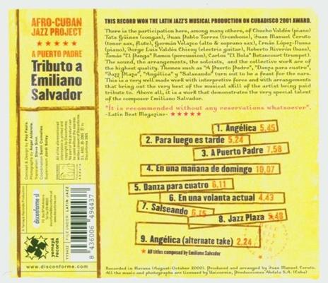 A Puerto Padre - CD Audio di Afro-Cuban Jazz Project - 2