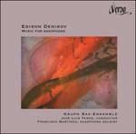 Musica per sassofono - CD Audio di Edisson Denissov