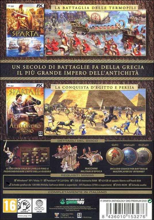 Sparta Anthology Oro Premium - PC - 2