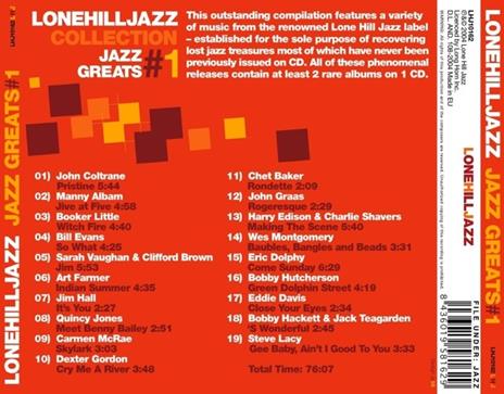 Jazz Greats Collection 1 - CD Audio - 2
