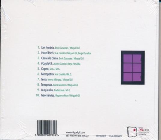 Geometries - CD Audio di Miquel Gil