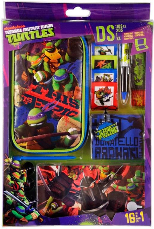 Kit 16 Accessori Ninja Turtles All DS
