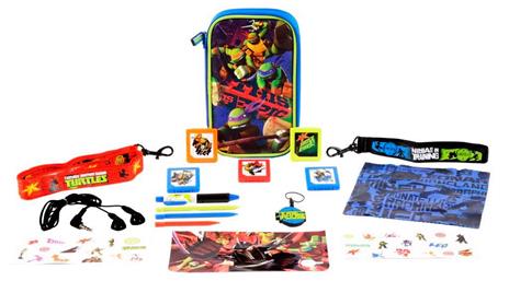 Kit 16 Accessori Ninja Turtles All DS - 3