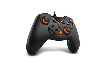 NOX NXKROMKEY periferica di gioco Gamepad Android, PC, PlayStation 3 Nero