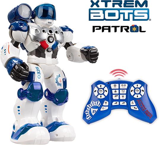 Xtrem Bots - Robot giocattolo radiocomandato, robot robot per bambini, 50 azioni programmabili, funzione spia giocattolo, 5 anni - 2