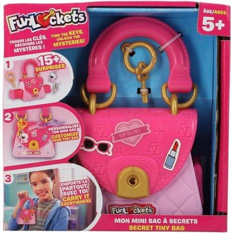 Funlockets Mini Secret Bag - Rosa, Viola, Oro