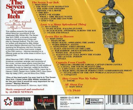 The Seven Year Itch (Colonna sonora) - CD Audio - 2