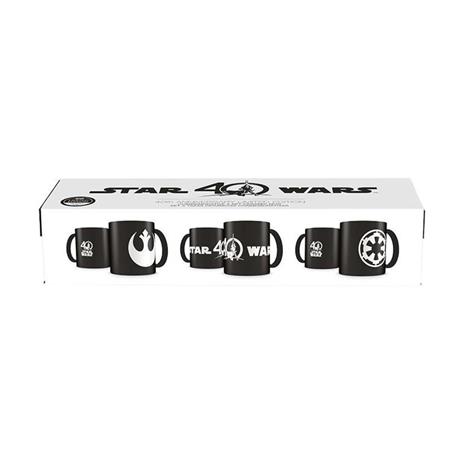 Set 3 Tazze Star Wars 40Th Anniversary Deluxe