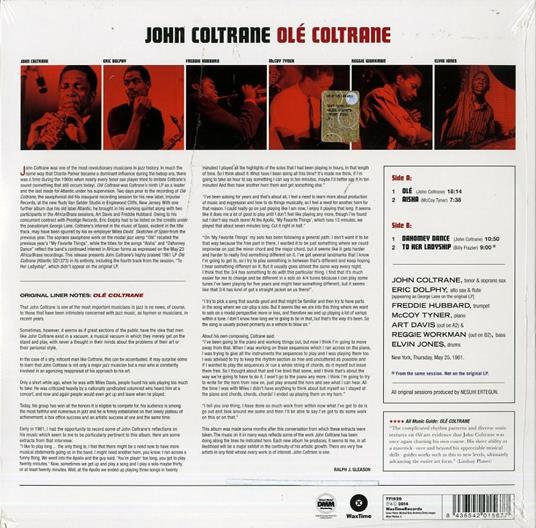 Olé Coltrane. The Complete Session - Vinile LP di John Coltrane - 2