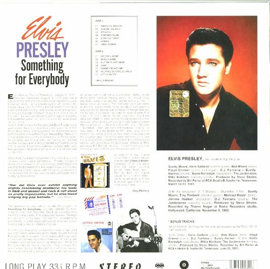 Something for Everybody - Vinile LP di Elvis Presley - 2