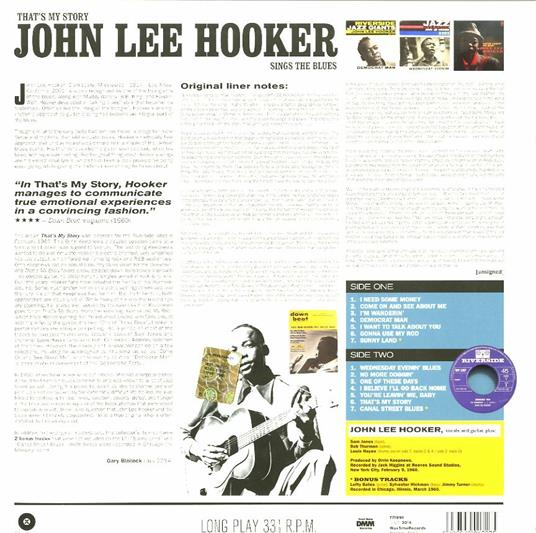 That's My Story - Vinile LP di John Lee Hooker - 2