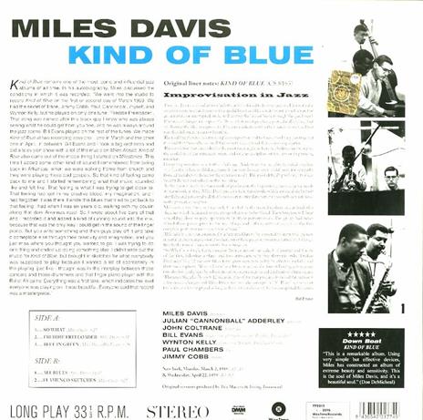 Kind of Blue - Vinile LP di Miles Davis - 2