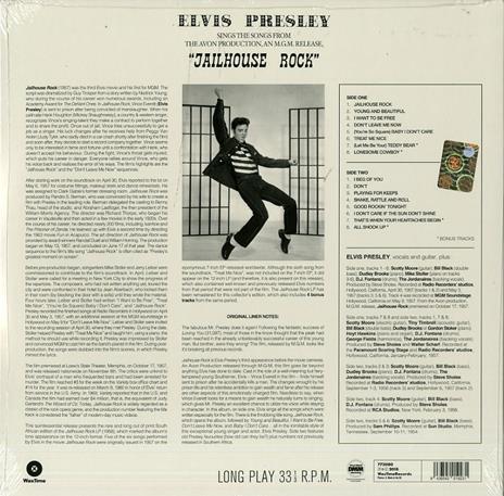 Jailhouse Rock - Vinile LP di Elvis Presley - 2