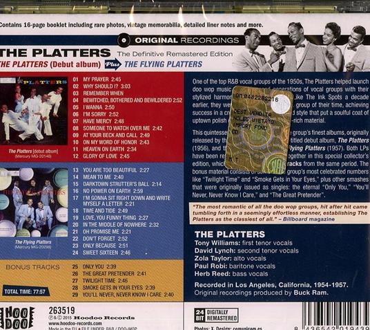 Debut Album - The Flying Platters - CD Audio di Platters - 2