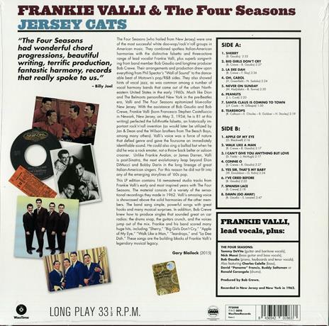 Jersey Cats - Vinile LP di Frankie Valli & the Four Seasons - 2