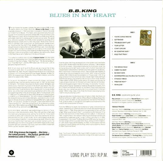 Blues In My Heart - Vinile LP di B.B. King - 2