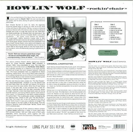 The Rockin' Chair Album (Hq) - Vinile LP di Howlin' Wolf - 2