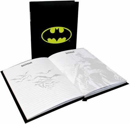 Quaderno Batman. Logo Light Up