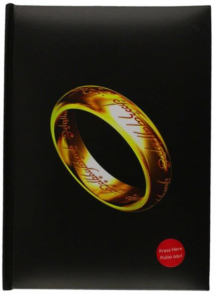 Lotr The One Ring Notebook W/Light