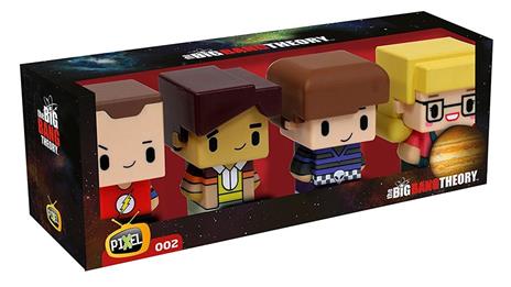 The Big Bang Theory: Pixel 002 Set (4 Figures) 7 Cm - 3
