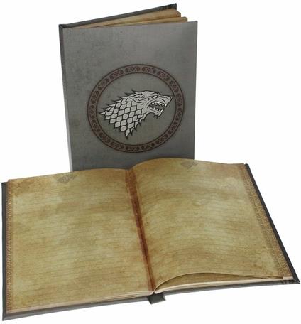 Quaderno Con Luce Game Of Thrones. Stark