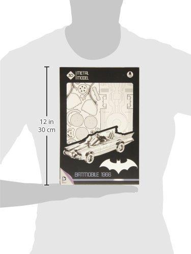 Dc Universe: Batmobile 1966 25 Cm Metal Model Kit 3D - 4