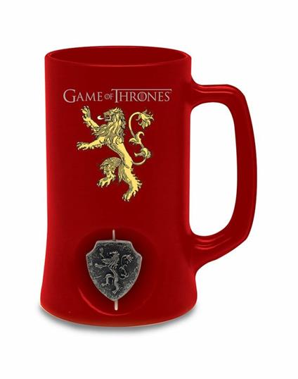 Got Lannister Spin Logo Red Stein