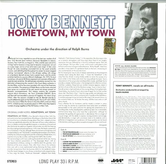 Hometown, My Town - Vinile LP di Tony Bennett - 2