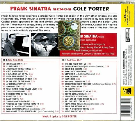 Sings Cole Porter - CD Audio di Frank Sinatra - 2