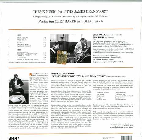 Theme Music from The James Dean Story - Vinile LP di Chet Baker - 2