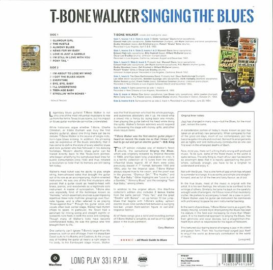 Singing the Blues - Vinile LP di T-Bone Walker - 2