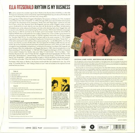 Rhythm Is My Business - Vinile LP di Ella Fitzgerald - 2
