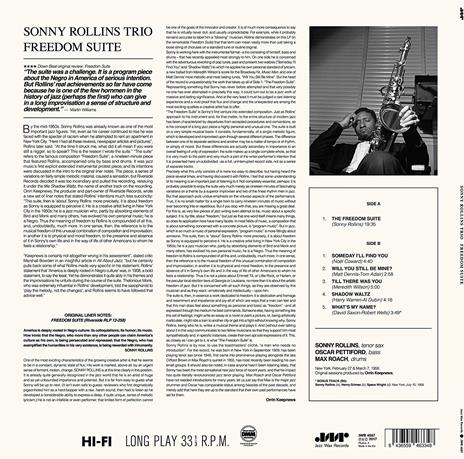 Freedom Suite - Vinile LP di Sonny Rollins - 2
