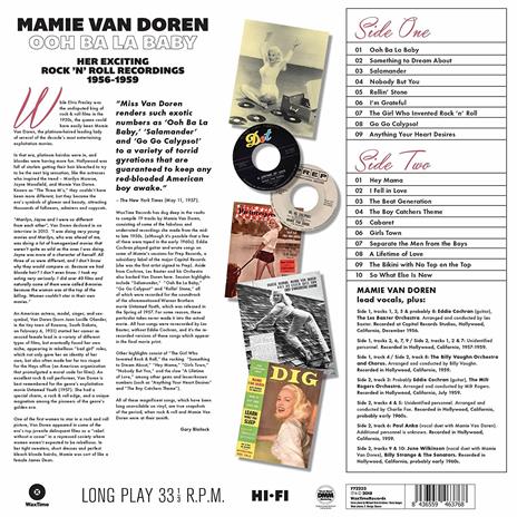 Ooh Ba La Baby - Vinile LP di Mamie Van Doren - 2