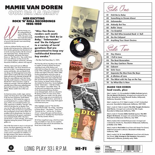 Ooh Ba La Baby - Vinile LP di Mamie Van Doren - 2
