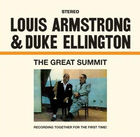 The Great Summit (Transparent Blue Vinyl Limited Edition) - Vinile LP di Louis Armstrong,Duke Ellington