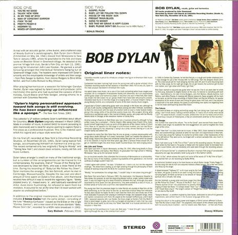 Bob Dylan. Debut Album (Transparent Purple Vinyl) - Vinile LP di Bob Dylan - 2