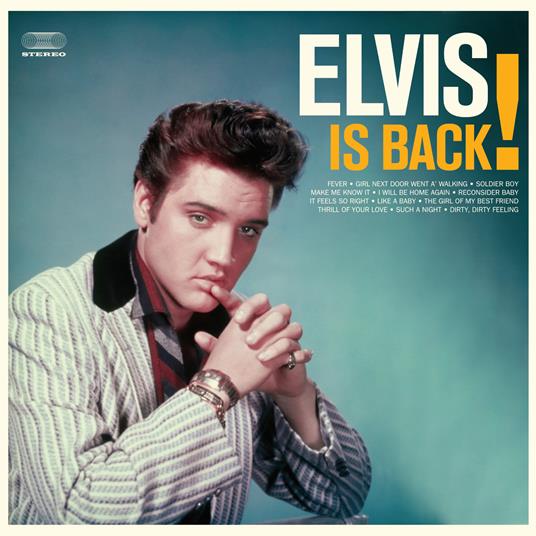 Elvis Is Back! (Solid Orange Vinyl) - Vinile LP di Elvis Presley