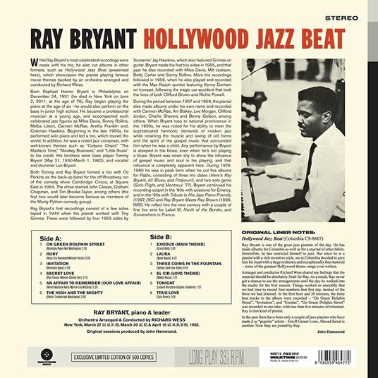 Hollywood Jazz Beat - Vinile LP di Ray Bryant - 2