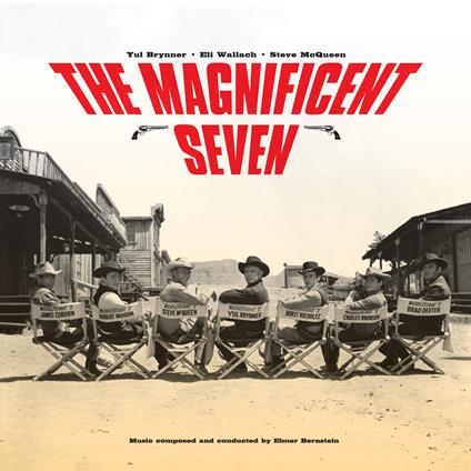 The Magnificent Seven (Colonna sonora) - Vinile LP di Elmer Bernstein