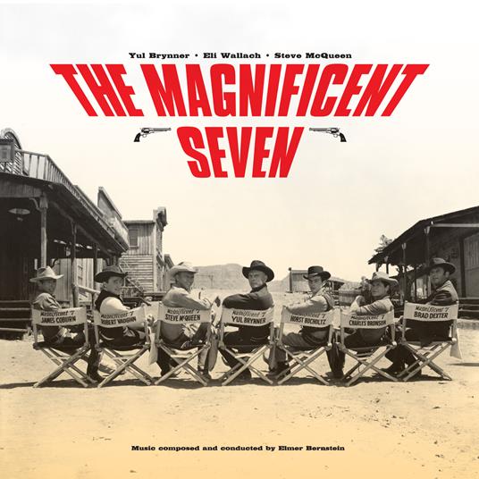 The Magnificent Seven (Colonna sonora) - Vinile LP di Elmer Bernstein