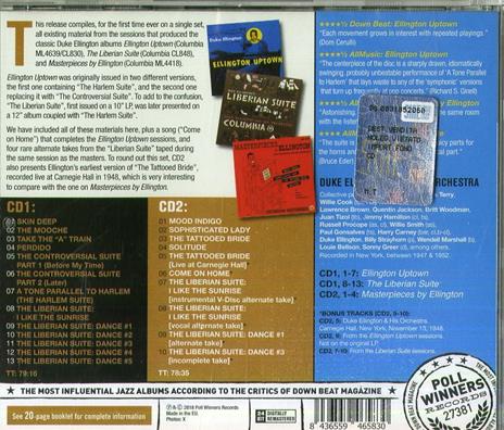 Ellington Uptown - The Liberian Suite - Masterpieces by Ellington - CD Audio di Duke Ellington - 2