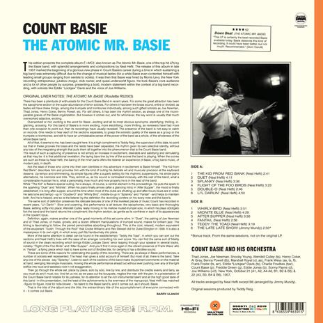 The Atomic Mr. Basie (Orange Coloured Vinyl) - Vinile LP di Count Basie - 2