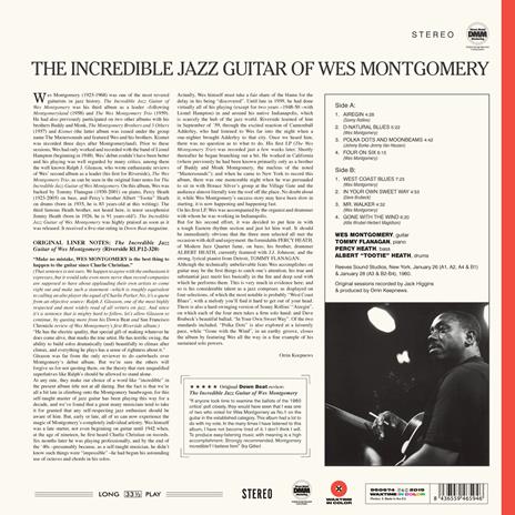 The Incredible Jazz Guitar of Wes Montgomery - Vinile LP di Wes Montgomery - 2