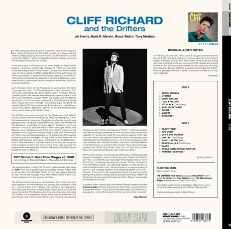 Cliff (Limited 180 gr. Edition) - Vinile LP di Cliff Richard - 2