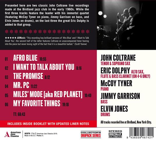 At Birdland - CD Audio di John Coltrane - 2